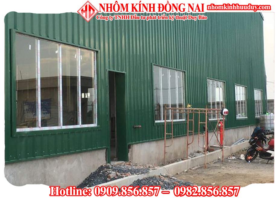 nhôm kính nhà xưởng đồng nai