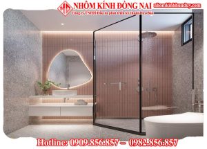 vách kính phòng tắm đồng nai